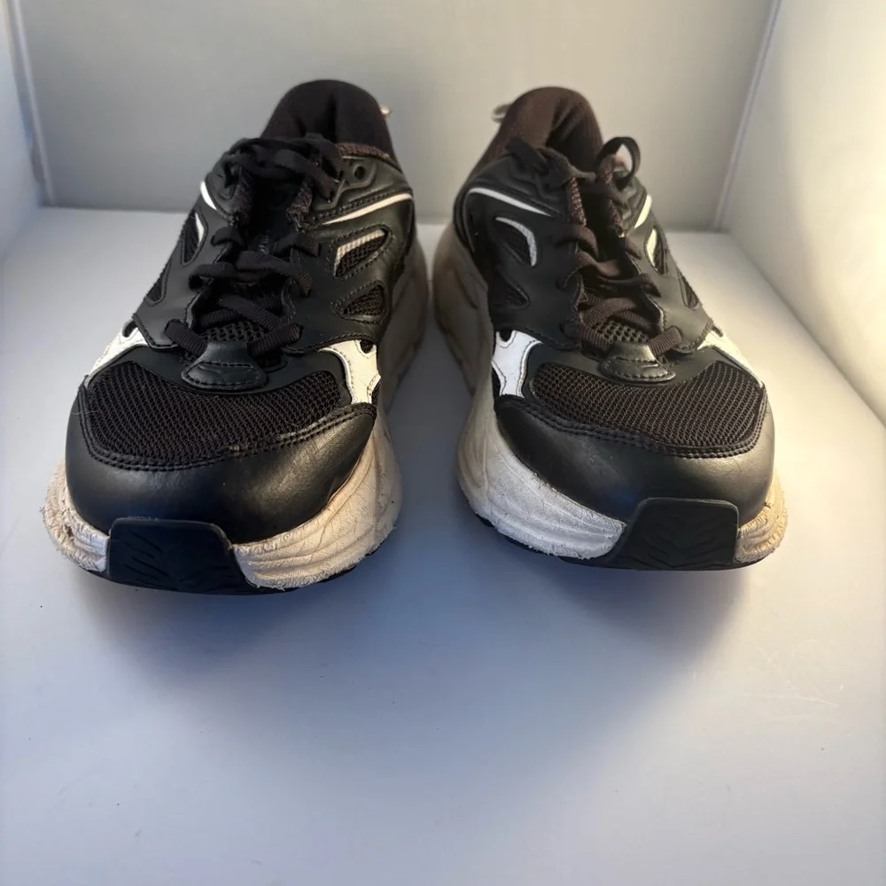Hoka One One U Clifton L Athletics Black White Shoe‎ 1160050-ONL M 7.5 W 8.5